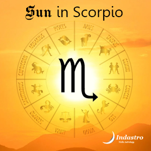 Sun in Scorpio Sun in Vrishchika Rashi Vedic Astrology