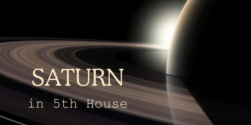 is saturn in 5th house bad
